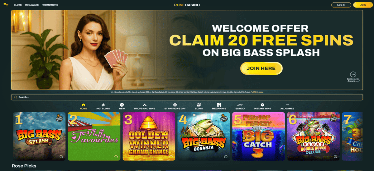 Rose Online Casino UK
